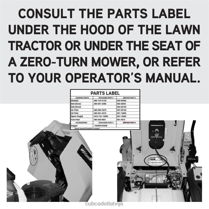 Cub Cadet universāls jaudas grābeklis 6-in-1 asmens piederums HD0Z4197