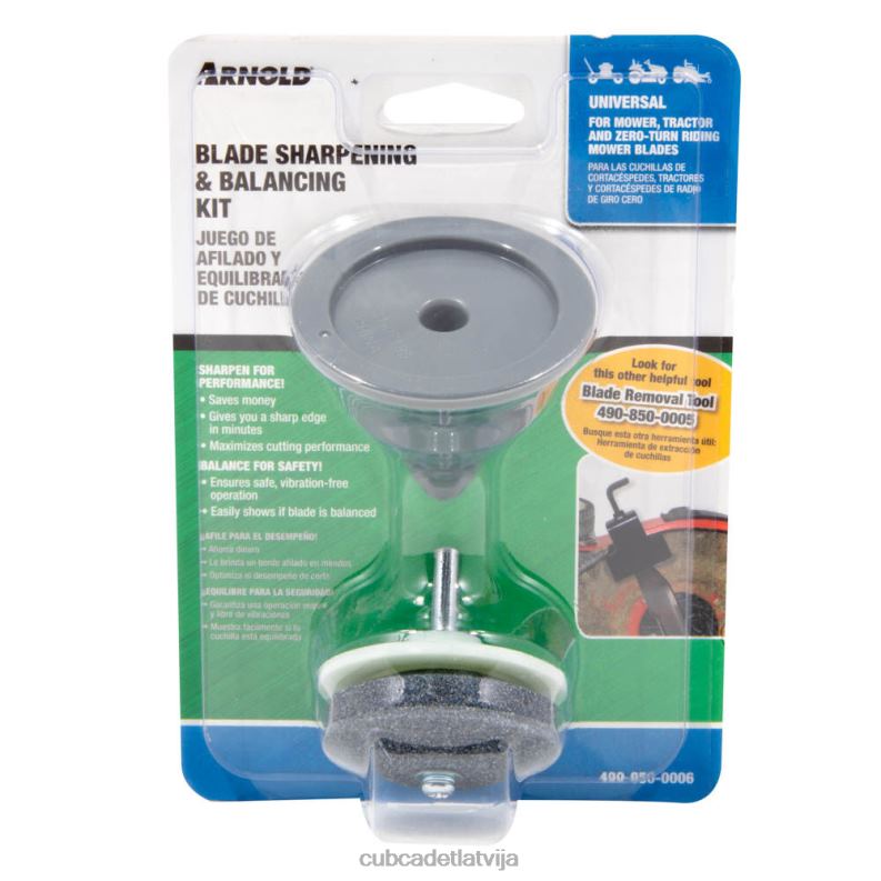 Cub Cadet zāles pļāvēja asmeņu asināmais un balansiera komplekts piederums HD0Z4208