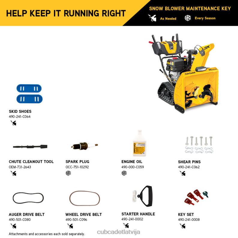 Cub Cadet 3x 26