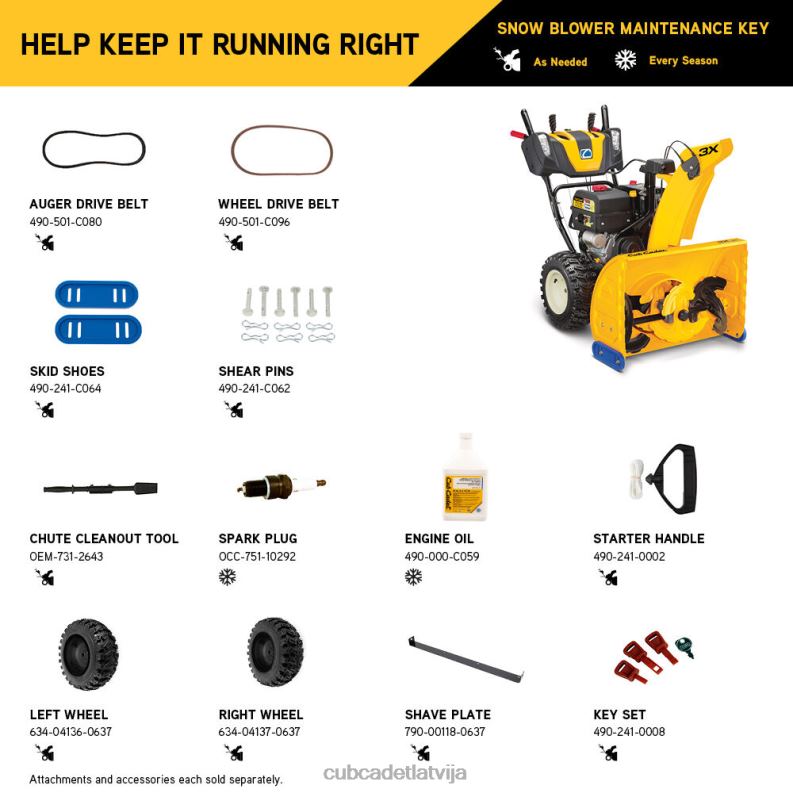 Cub Cadet 3x 28
