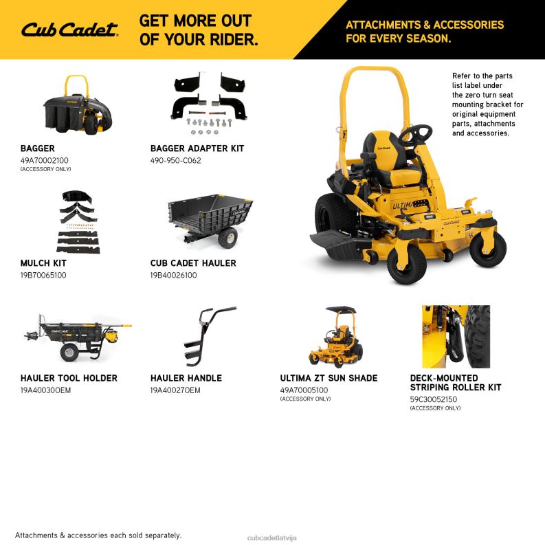 Cub Cadet ztxs4 54 iekārtas HD0Z418